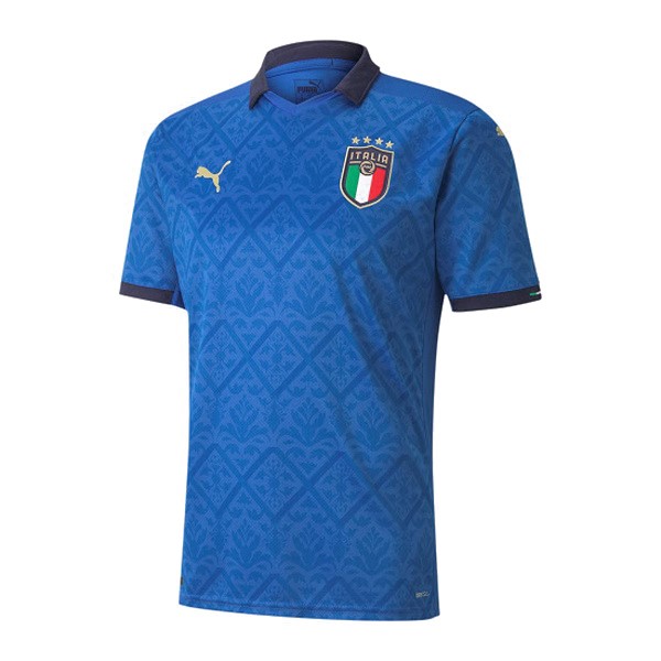 Heimtrikot Italien 2020 Blau Günstige Fußballtrikots